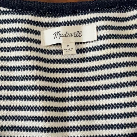 Madewell coastland striped sweater top - Picture 3 of 4